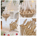 Pingente Lustre de Natal Cristal – Elegância Europeia