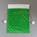 Saco de Presentes de Natal em Veludo – Estilo Papai Noel