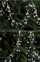 Fio Decorativo com Pérolas e Flocos – Toque de Luz e Movimento