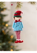 Enfeite Decorativo Elfo de Natal – Personagem Festivo