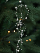 Fio Decorativo com Pérolas e Flocos – Toque de Luz e Movimento
