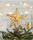 Estrela de Natal para Topo de Árvore – Destaque Luminoso