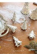 Mini Árvore de Natal em Cerâmica – Estilo Nórdico Minimalista