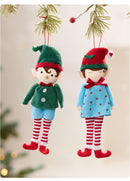 Enfeite Decorativo Elfo de Natal – Personagem Festivo