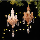 Pingente Lustre de Natal Cristal – Elegância Europeia