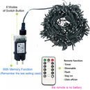 110V/220V Outdoor LED Fairy String Lights 10M-100M Christmas Lights For Garland Wedding Party Holiday Garden Lamp Holiday Decor