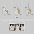 Kit Vilarejo de Natal em Cerâmica com Luz – 3 Casas Decorativas