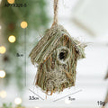 Casinha Decorativa de Natal em Madeira – Estilo Natural Europeu