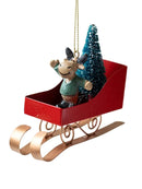 Enfeite Vintage em Metal – Papai Noel,  Boneco de Neve & Rena
