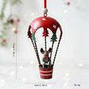 Enfeite Vintage em Metal – Papai Noel,  Boneco de Neve & Rena
