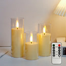 Velas LED com Efeito Chama – Controle Remoto & Timer