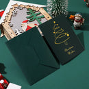 Kit 5 Cartões de Natal com Hot Stamping – Clássico Elegante