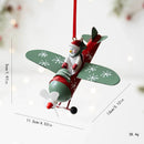 Enfeite Vintage em Metal – Papai Noel,  Boneco de Neve & Rena