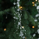 Fio Decorativo com Pérolas e Flocos – Toque de Luz e Movimento
