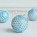 Kit 8 Bolas Decorativas de Natal em Tons Neutros – Estilo Nórdico Elegante