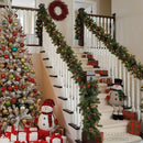 Guirlanda de Natal 2,7m com Pinho, Pinhas e Berries