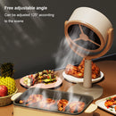 Exaustor de ângulo ajustável, portátil, plugue usb, carregamento pequeno.