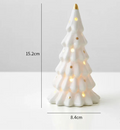 Ornamento de Natal em Cerâmica – Presente Decorativo Elegante