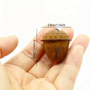 Kit 20 Sinos Decorativos em Metal – Estilo Rústico Natalino