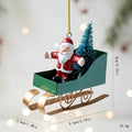 Enfeite Vintage em Metal – Papai Noel,  Boneco de Neve & Rena