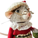 Ratinho de Natal em Feltro – Peça Artesanal Decorativa