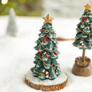 Mini Árvore de Natal em Resina – Composição Decorativa