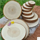 Discos de Madeira Natural – Base para Decoração Artesanal