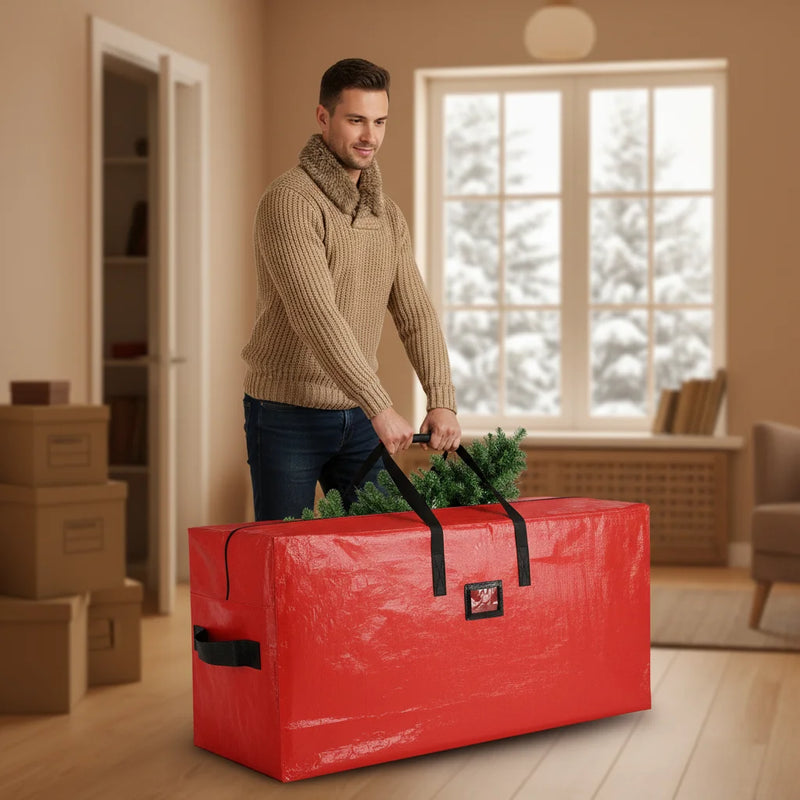 Bolsa para Armazenamento de Árvore de Natal – Grande Capacidade (até 2,7m)