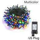 110V/220V Outdoor LED Fairy String Lights 10M-100M Christmas Lights For Garland Wedding Party Holiday Garden Lamp Holiday Decor