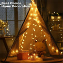 Cordão de Luz LED com Esferas Cristal – Iluminação Decorativa (10–30m)