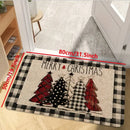 Kit Tapetes de Natal Antiderrapantes – Estampa Árvore