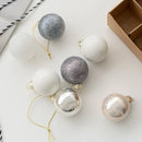Kit 25 Bolas de Natal em Vidro –  Rosa, Vermelho e Dourado