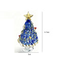 Mini Árvore de Natal em Vidro Soprado – Escultura Artesanal