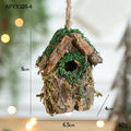 Casinha Decorativa de Natal em Madeira – Estilo Natural Europeu