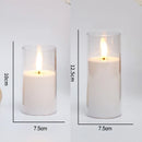 Velas LED com Efeito Chama – Controle Remoto & Timer