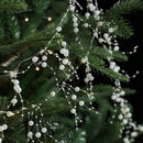 Fio Decorativo com Pérolas e Flocos – Toque de Luz e Movimento