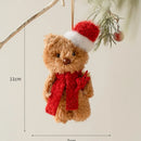 Kit 2 Ursos Decorativos de Natal – Toque Aconchegante