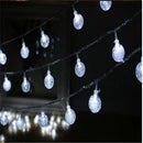 Cordão de Luz LED com Esferas Cristal – Iluminação Decorativa (10–30m)