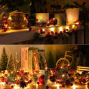 Cordão de Luz com Pinhas – Iluminação Decorativa Natalina