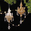 Pingente Lustre de Natal Cristal – Elegância Europeia