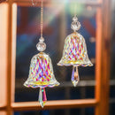 Pingente de Cristal com Prismas – Efeito Arco-Íris e Luz