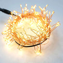 300/500leds Cluster Christmas String Lights Outdoor Decoration Indoor Garden Tree Plug Wedding Copper Wire Holiday Lighting