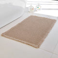 Tapete de Banheiro Waffle Antiderrapante, Super Absorvente e Ultra Confortável