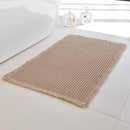 Tapete de Banheiro Waffle Antiderrapante, Super Absorvente e Ultra Confortável