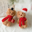 Kit 2 Ursos Decorativos de Natal – Toque Aconchegante