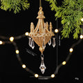 Pingente Lustre de Natal Cristal – Elegância Europeia