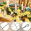 LED Firecracker String Lights Remote Control Halloween Garland EU/US DC Power Fairy Light for Wedding Party Christmas Decoration