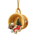 Enfeites de Natal com Animais – Coleção Encantos do Inverno