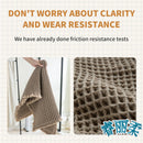 Tapete de Banheiro Waffle Antiderrapante, Super Absorvente e Ultra Confortável