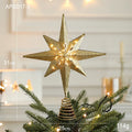 Estrela de Natal para Topo de Árvore – Destaque Luminoso